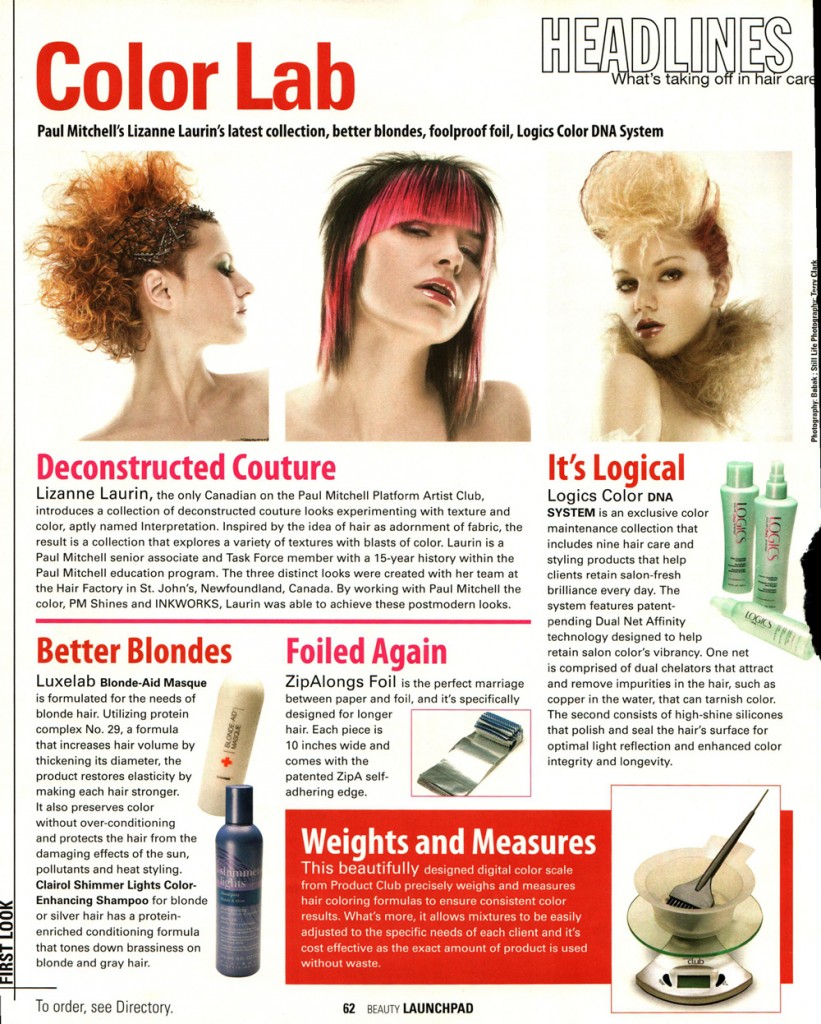 Launchpad Magazine Blonde-Aid Masque