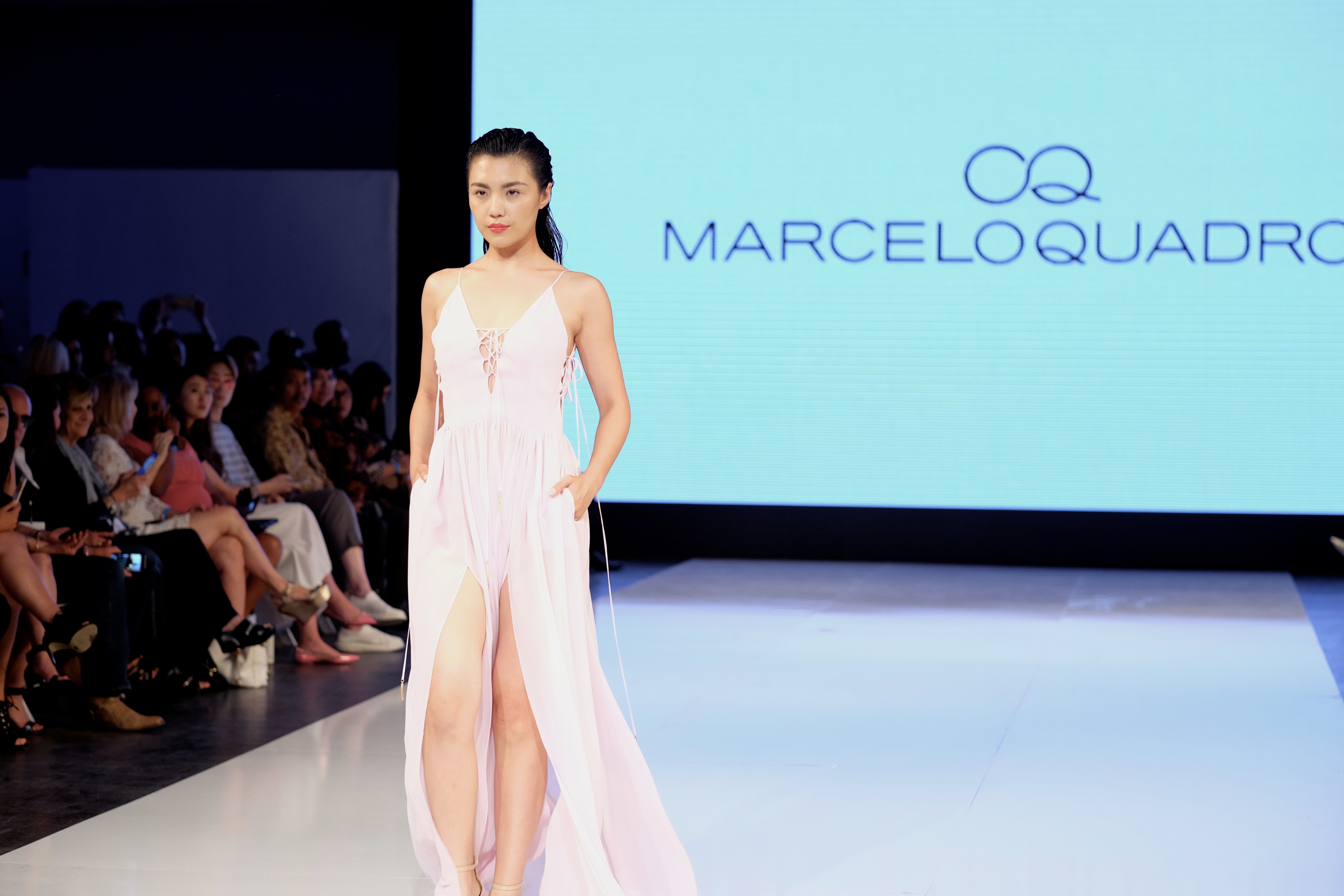 LAFW S/S17 Designer: Marcelo Quadro Lead Hair: Luxelab Creative Director Lauren Sill Photo: Liz Abrams