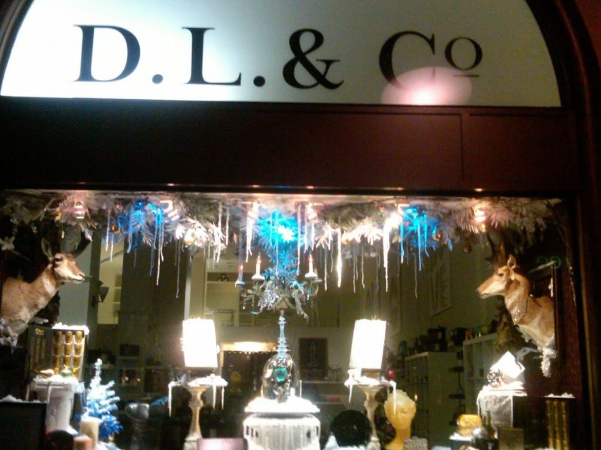 DL & Co. Winter Window